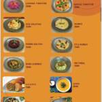 Menu Agha donner Casablanca